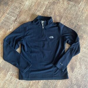 The North Face Black Fleece 1/4 zip pullover TKA 100
